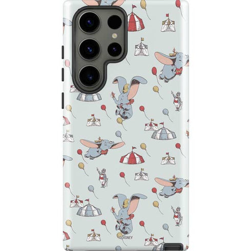 Disney Dumbo Vintage Pattern Galaxy S23 Ultra Pro Case