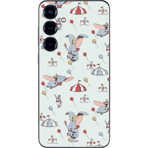 Disney Dumbo Vintage Pattern Galaxy S25 Plus Skin