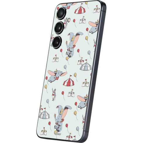 Disney Dumbo Vintage Pattern Galaxy S25 Plus Skin