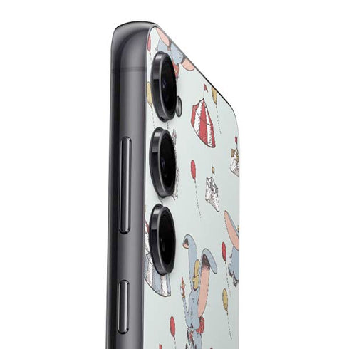 Disney Dumbo Vintage Pattern Galaxy S25 Plus Skin