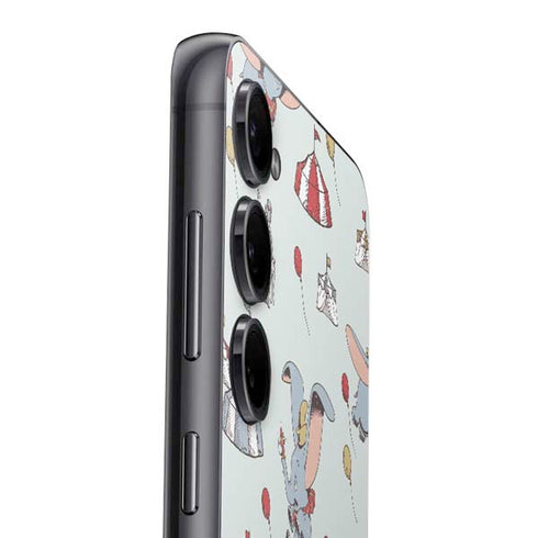 Disney Dumbo Vintage Pattern Galaxy S25 Skin