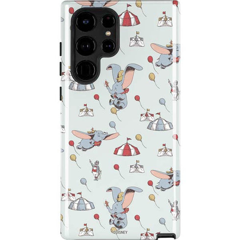 Disney Dumbo Vintage Pattern Galaxy Cases