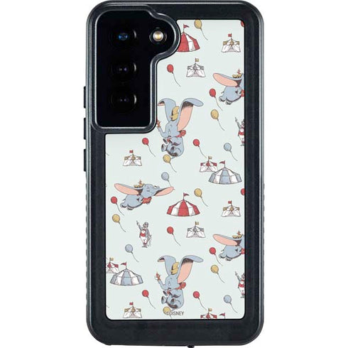 Disney Dumbo Vintage Pattern Galaxy S24 Waterproof Case