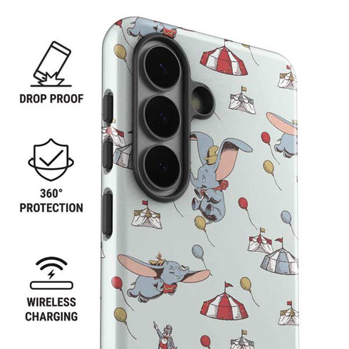 Disney Dumbo Vintage Pattern Galaxy S26 Impact Case