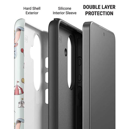 Disney Dumbo Vintage Pattern Galaxy S26 Impact Case