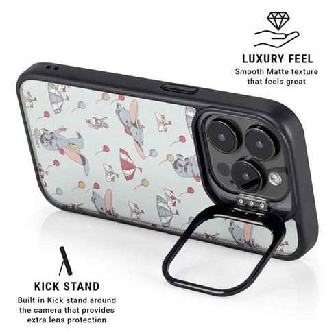 Disney Dumbo Vintage Pattern iPhone 13 Pro Kickstand Case