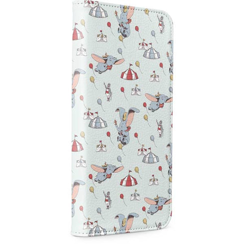 Disney Dumbo Vintage Pattern iPhone 13 Pro Max Folio Case