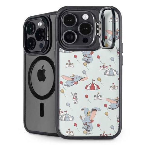 Disney Dumbo Vintage Pattern iPhone 14 Pro Max Kickstand Case