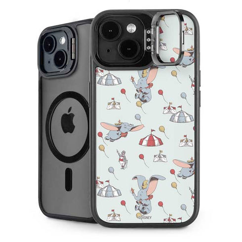 Disney Dumbo Vintage Pattern iPhone 15 Kickstand Case