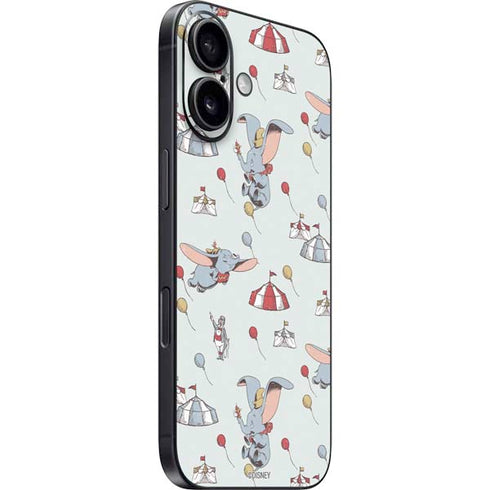 Disney Dumbo Vintage Pattern iPhone 16 Plus Skin