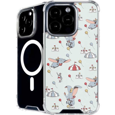 Disney Dumbo Vintage Pattern iPhone 16 Pro Max MagSafe Case
