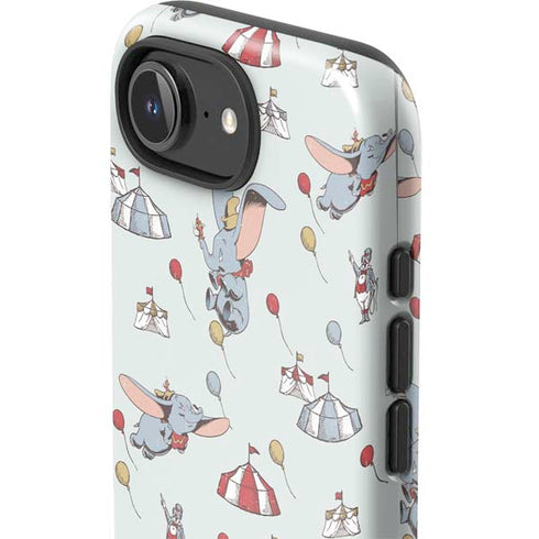 Disney Dumbo Vintage Pattern iPhone 16e Impact Case