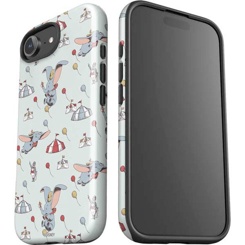 Disney Dumbo Vintage Pattern iPhone 16e Impact Case