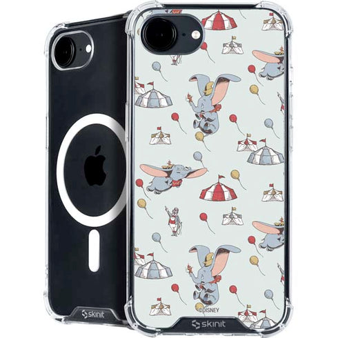 Disney Dumbo Vintage Pattern iPhone 16e MagSafe Case