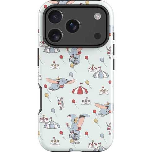 Disney Dumbo Vintage Pattern iPhone 18 Pro Impact Case