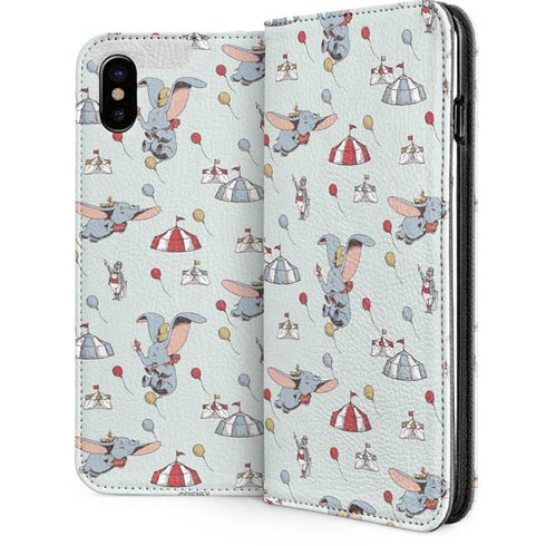 Disney Dumbo Vintage Pattern iPhone 8 Folio Case