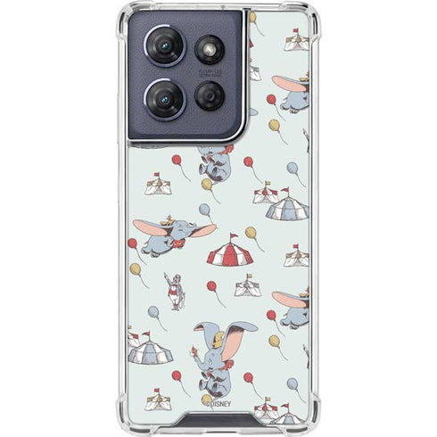 Disney Dumbo Vintage Pattern Moto G 5G (2025) Clear Case