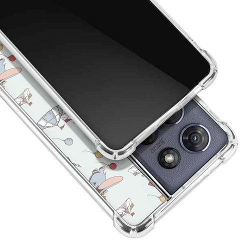 Disney Dumbo Vintage Pattern Moto G 5G (2025) Clear Case