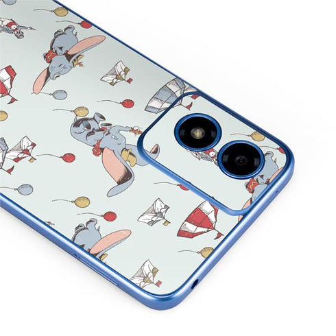 Disney Dumbo Vintage Pattern Moto G Play 4G (2024) Skin