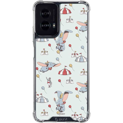 Disney Dumbo Vintage Pattern Moto G Power 5G (2024) Clear Case
