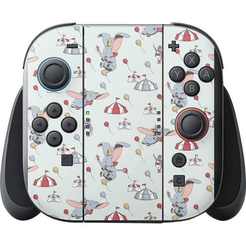 Disney Dumbo Vintage Pattern Nintendo Switch 2 (2025) with Joy-Con Skin