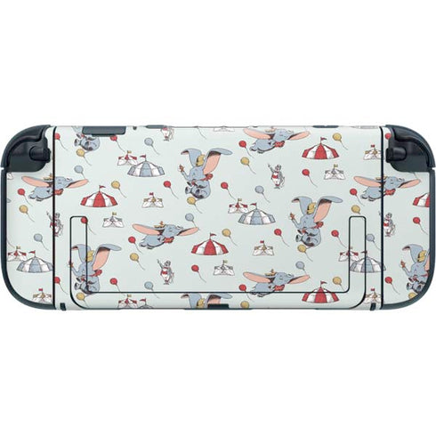 Disney Dumbo Vintage Pattern Nintendo Switch 2 (2025) with Joy-Con Skin