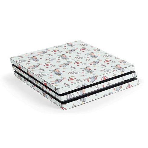 Disney Dumbo Vintage Pattern PlayStation PS4 Skins