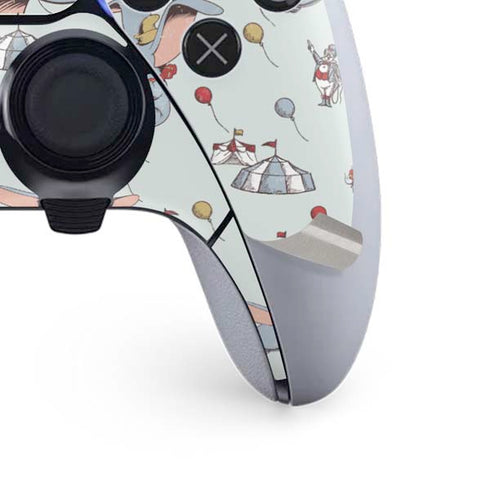 Disney Dumbo Vintage Pattern PS5 DualSense Edge Pro Controller Skin