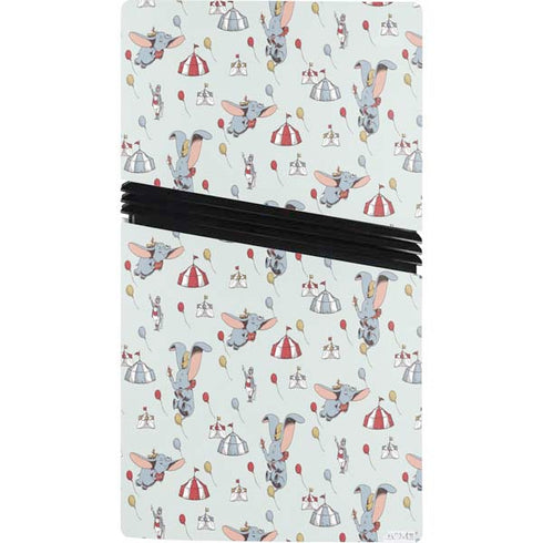 Disney Dumbo Vintage Pattern PS5 Pro Bundle Skin