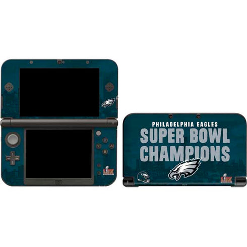 NFL Philadelphia Eagles Super Bowl LIX Champions 3DS XL 2015 Skin