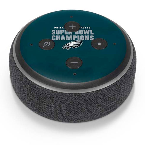 NFL Philadelphia Eagles Super Bowl LIX Champions Amazon Echo Dot Skin