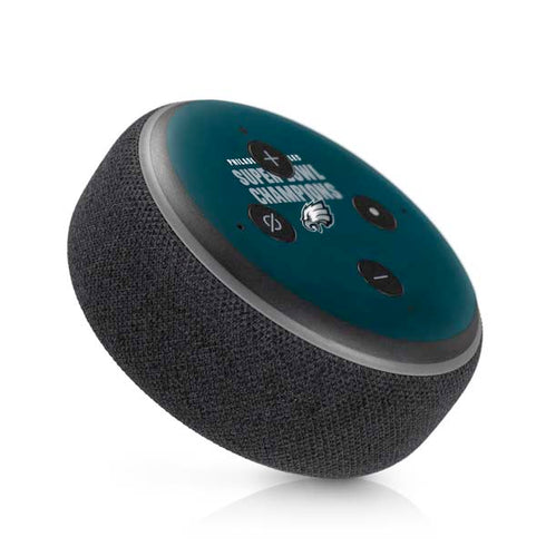 NFL Philadelphia Eagles Super Bowl LIX Champions Amazon Echo Dot Skin