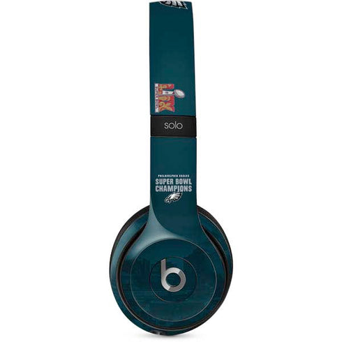 NFL Philadelphia Eagles Super Bowl LIX Champions Beats Solo 2 Wired Skin