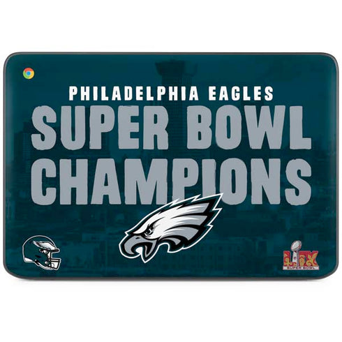 NFL Philadelphia Eagles Super Bowl LIX Champions HP Chromebook Skin