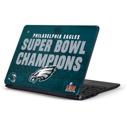 NFL Philadelphia Eagles Super Bowl LIX Champions Samsung Chromebook Skin