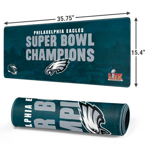 NFL Philadelphia Eagles Super Bowl LIX Champions Gaming Mouse Pad