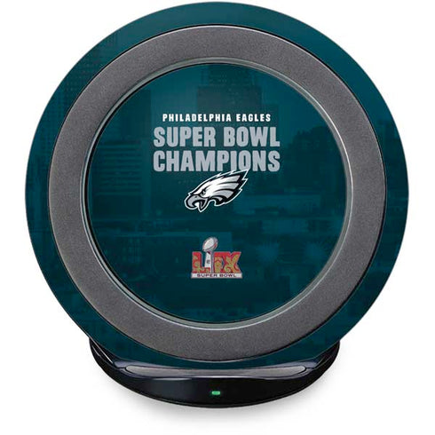 NFL Philadelphia Eagles Super Bowl LIX Champions Fast Charge Wireless Charging Stand Skin