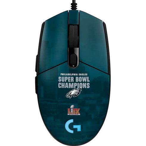 NFL Philadelphia Eagles Super Bowl LIX Champions G203 Prodigy RGB Wired Gaming Mouse Skin