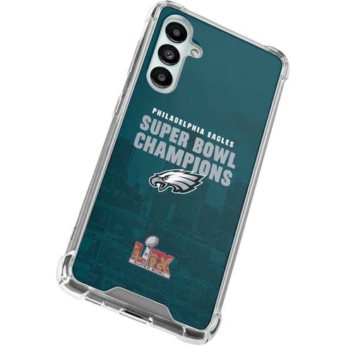 NFL Philadelphia Eagles Super Bowl LIX Champions Galaxy A16 5G Clear Case