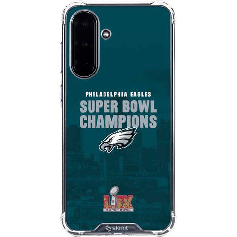 NFL Philadelphia Eagles Super Bowl LIX Champions Galaxy A36 5G Clear Case