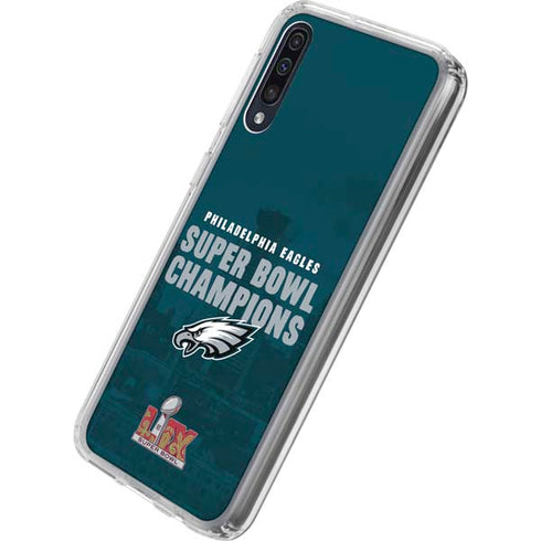 NFL Philadelphia Eagles Super Bowl LIX Champions Galaxy A50 Clear Case