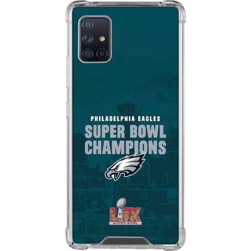 NFL Philadelphia Eagles Super Bowl LIX Champions Galaxy A51 5G Clear Case