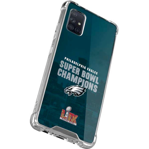 NFL Philadelphia Eagles Super Bowl LIX Champions Galaxy A51 5G Clear Case