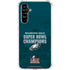 NFL Philadelphia Eagles Super Bowl LIX Champions Galaxy A54 5G Clear Case