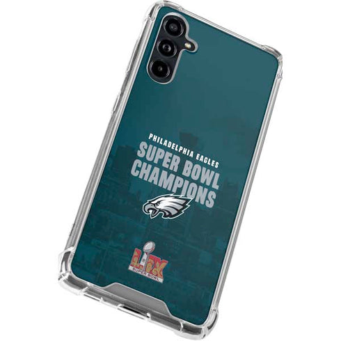 NFL Philadelphia Eagles Super Bowl LIX Champions Galaxy A54 5G Clear Case