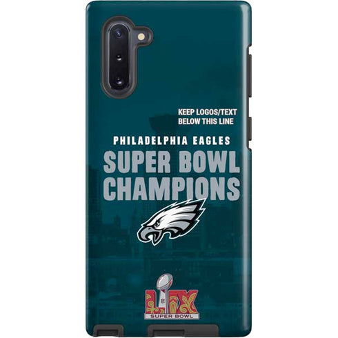 NFL Philadelphia Eagles Super Bowl LIX Champions Galaxy Note 10 Pro Case