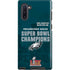 NFL Philadelphia Eagles Super Bowl LIX Champions Galaxy Note 10 Pro Case