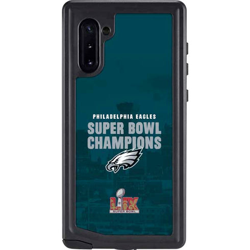 NFL Philadelphia Eagles Super Bowl LIX Champions Galaxy Note 10 Waterproof Case