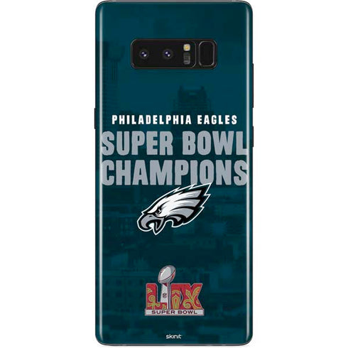NFL Philadelphia Eagles Super Bowl LIX Champions Galaxy Note 8 Skin