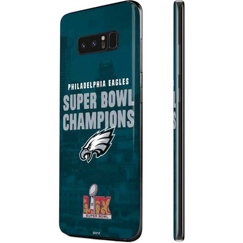 NFL Philadelphia Eagles Super Bowl LIX Champions Galaxy Note 8 Skin